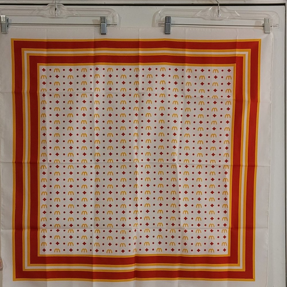 McDonald's Vintage RARE New Scarf